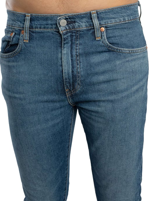 Levi's 512 Slim Taper Jeans, Blue - Image 5