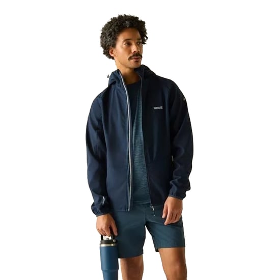 Regatta Mens Arec III Jacket (Navy/Moonlight Denim) - Image 1