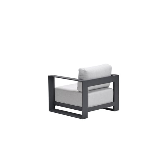 Garden Impressions Levanto lounge fauteuil carbon black valley sand - Image 4