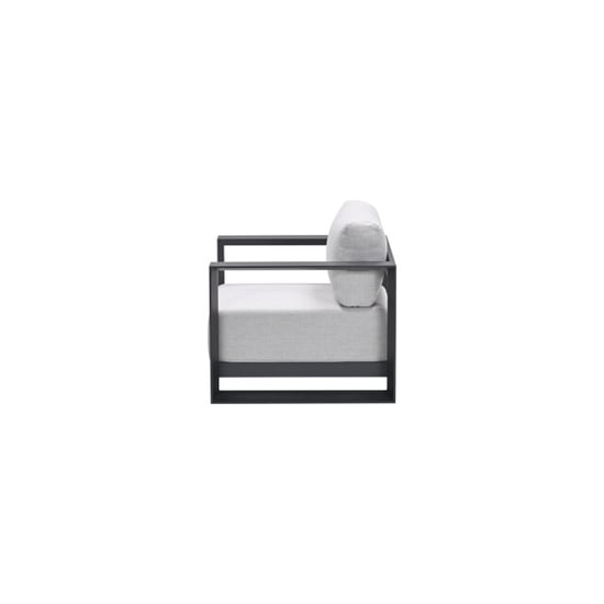 Garden Impressions Levanto lounge fauteuil carbon black valley sand - Image 5