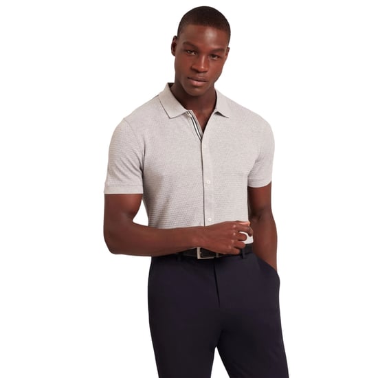 Ted Baker Connyr Grey Regular Button Through Shirt - Image 2