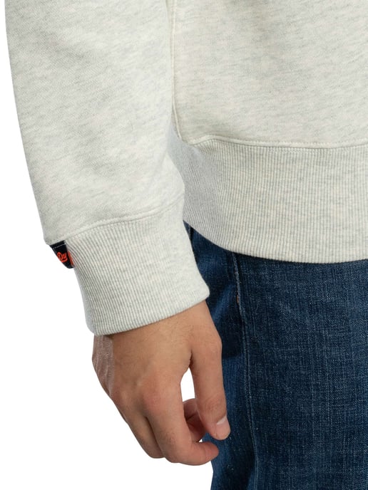 Superdry Essentieel Logo-Sweatshirt, Beige - Image 5