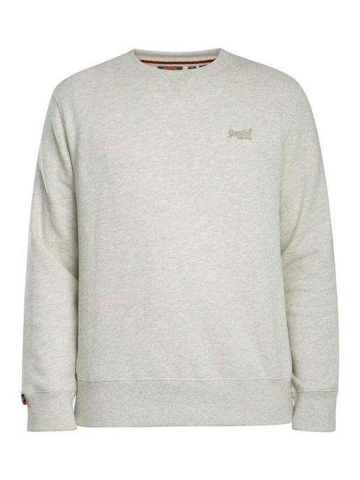 Superdry Essentieel Logo-Sweatshirt, Beige - Image 6