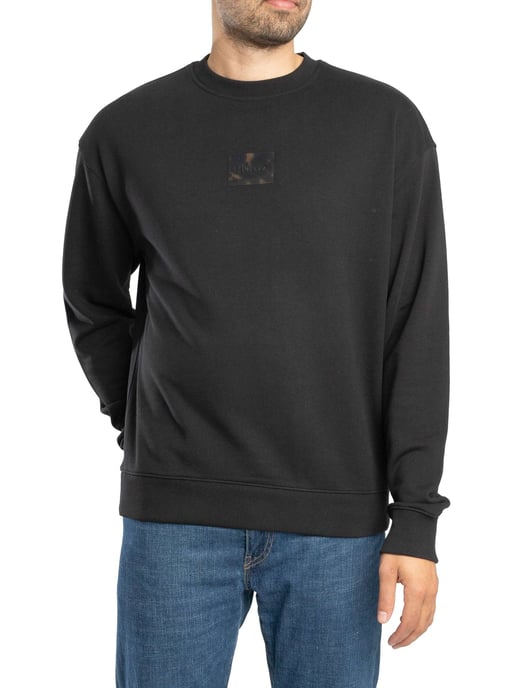 HUGO Daylo Box Logo Sweatshirt, Zwart - Image 2
