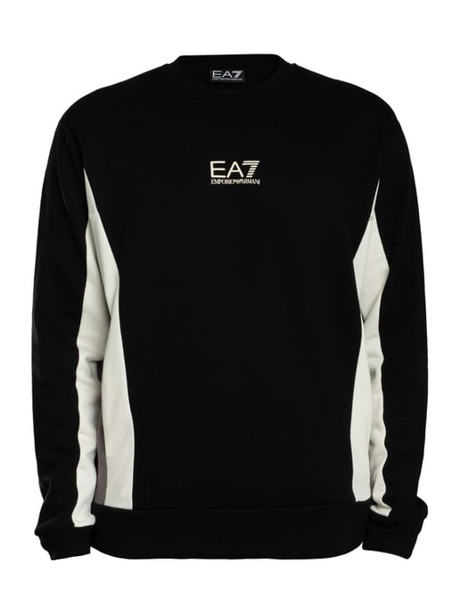 EA7 Logo Sweatshirt, Zwart - Image 5