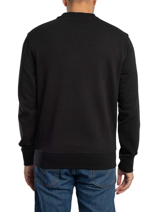 BOSS Sweatshirt Met We-Logo, Zwart - Image 3