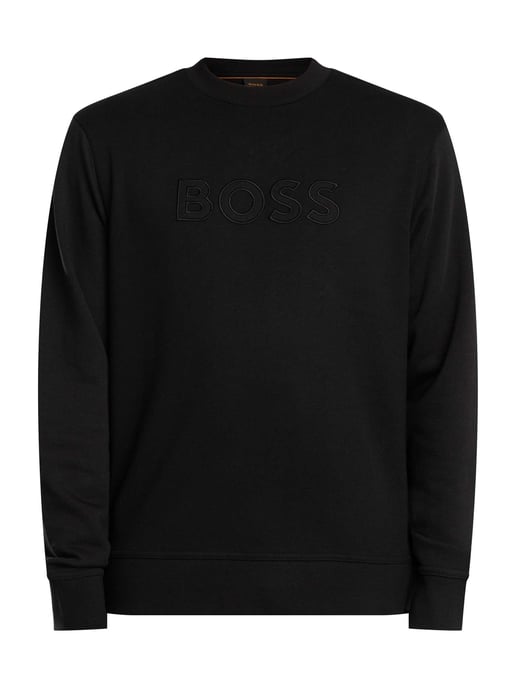 BOSS Sweatshirt Met We-Logo, Zwart - Image 5