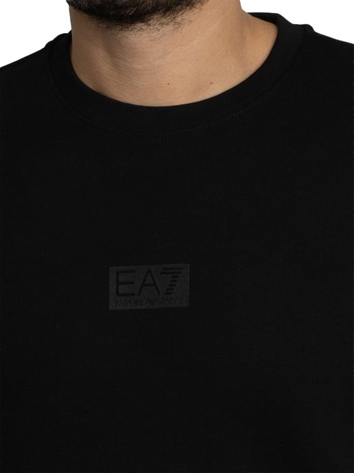 EA7 Sweatshirt Met Logo Op De Achterkant, Zwart - Image 4