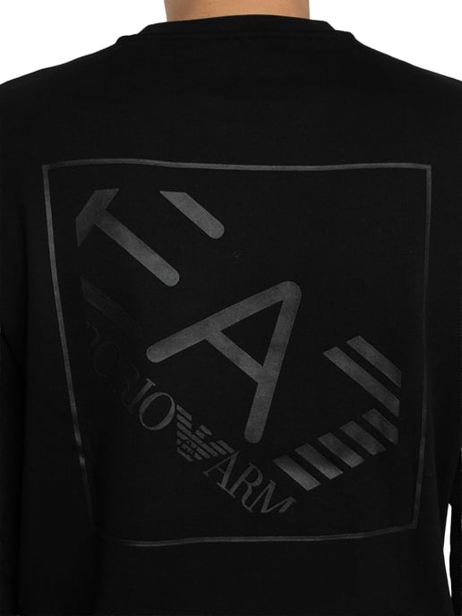 EA7 Sweatshirt Met Logo Op De Achterkant, Zwart - Image 5