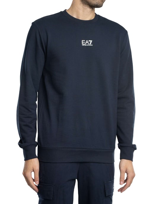 EA7 Normaal Logo-Sweatshirt, Blauw - Image 1