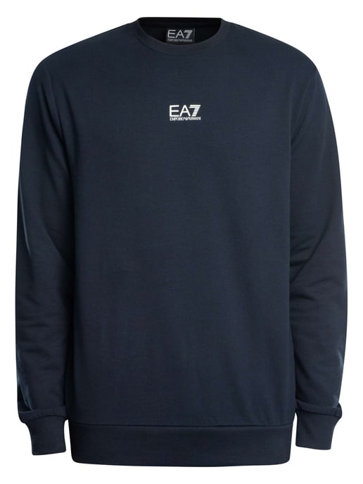 EA7 Normaal Logo-Sweatshirt, Blauw - Image 6