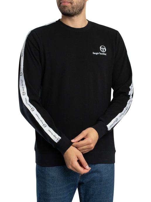 Sergio Tacchini Delman-Sweatshirt, Zwart - Image 2