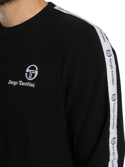 Sergio Tacchini Delman-Sweatshirt, Zwart - Image 4