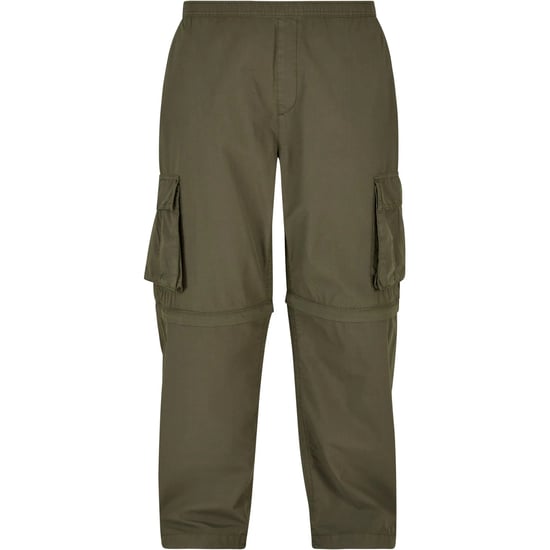 Urban Classics Cargo broek met rits voor heren (Olijf) - Image 1