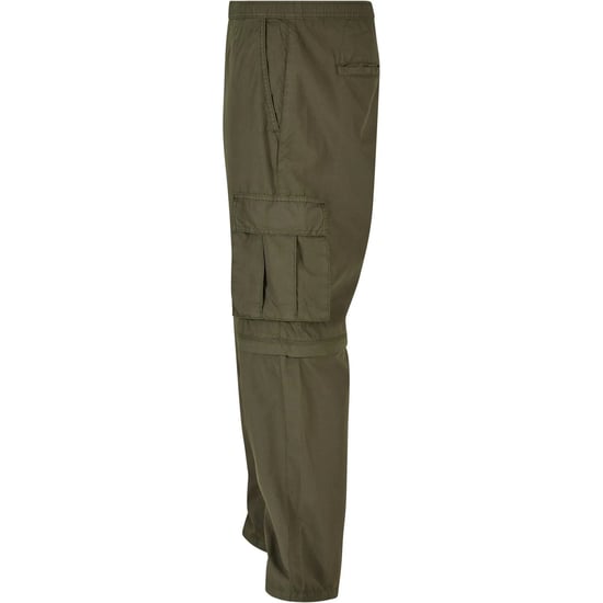 Urban Classics Cargo broek met rits voor heren (Olijf) - Image 3