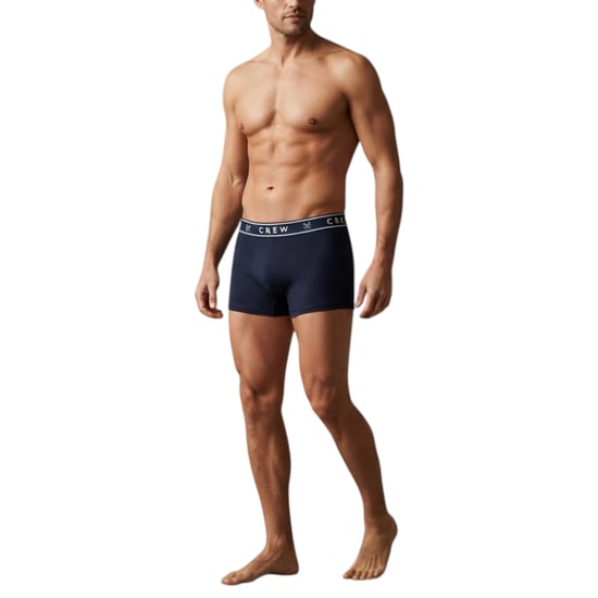 Crew Clothing Men's Boxer Briefs Cotton Stretch 3Pack Jersey Assorted Underwear - Image 2