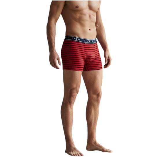Crew Clothing Men's Boxer Briefs Cotton Stretch 3Pack Jersey Assorted Underwear - Image 4