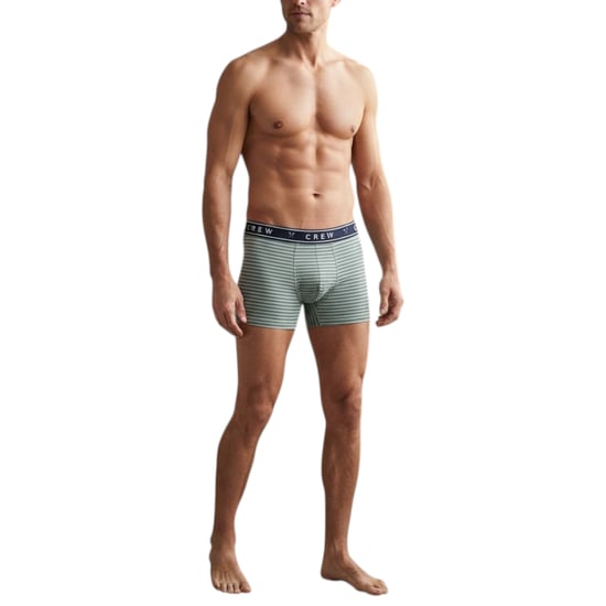 Crew Clothing Men's Boxer Briefs Cotton Stretch 3Pack Jersey Assorted Underwear - Image 5