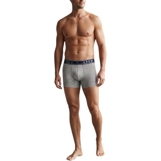 Crew Clothing Men's Boxer Briefs Cotton Stretch 3Pack Jersey Assorted Underwear - Image 6