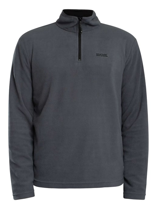 Regatta Thompson Fleece Sweatshirt Met Rits, Grijs - Image 5