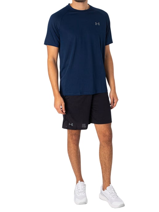 Under Armour Tech Mesh Shorts, Black - Image 6
