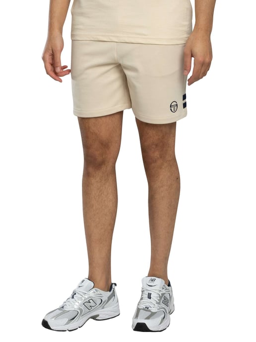 Sergio Tacchini Nieuwe Orion Sweat Shorts, Beige - Image 1