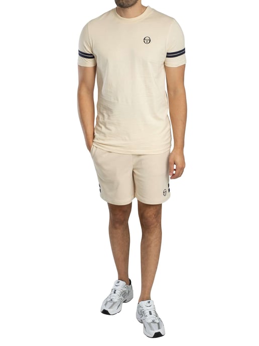 Sergio Tacchini Nieuwe Orion Sweat Shorts, Beige - Image 6