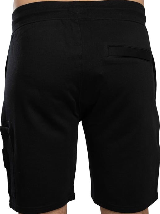 Weekend Offender Hawkins Zip Pocket Sweat Shorts, Black - Image 4