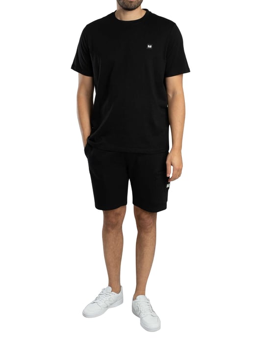 Weekend Offender Hawkins Zip Pocket Sweat Shorts, Black - Image 6
