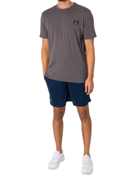 Under Armour Tech Mesh-Shorts, Blauw - Image 6