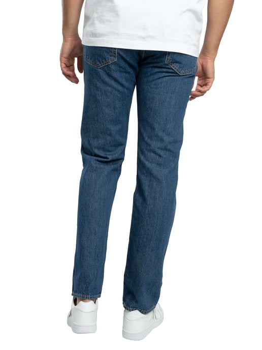 Levi's 501 Original Fit Denim Jeans, Blauw - Image 3