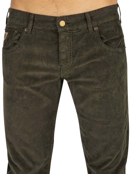 Lois Jeans Sierra Thin Corduroy-Broek, Groen - Image 5