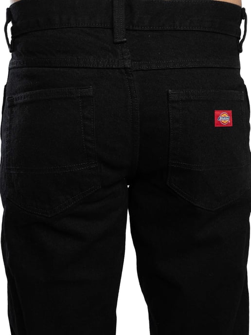 Dickies 983 Regular Straight Jeans, Zwart - Image 4
