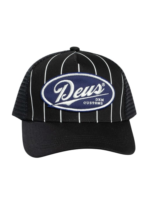 Deus Ex Machina Forecourt Trucker Cap, Black - Image 5