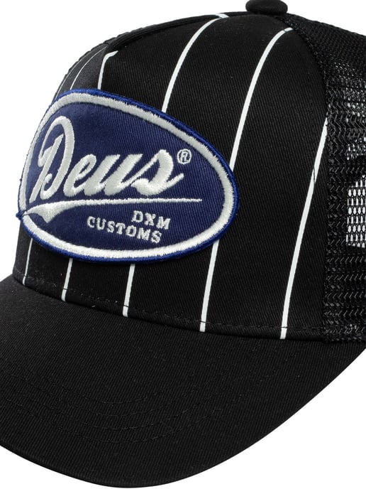 Deus Ex Machina Forecourt Trucker Cap, Black - Image 6