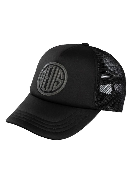 Deus Ex Machina Pillen Trucker Cap, Zwart - Image 1