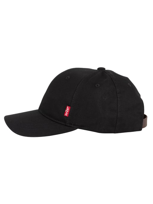 Levi's Red Tab Baseball Cap, Zwart - Image 2