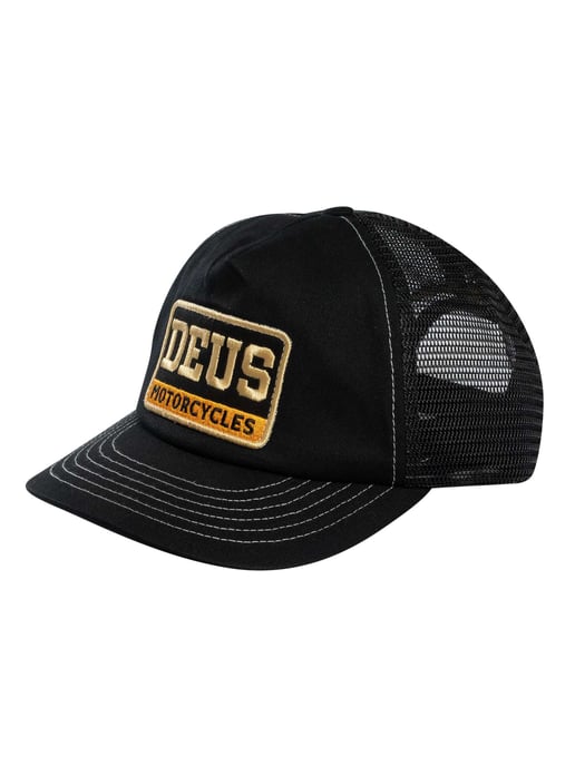 Deus Ex Machina Malden Trucker Cap, Zwart - Image 1