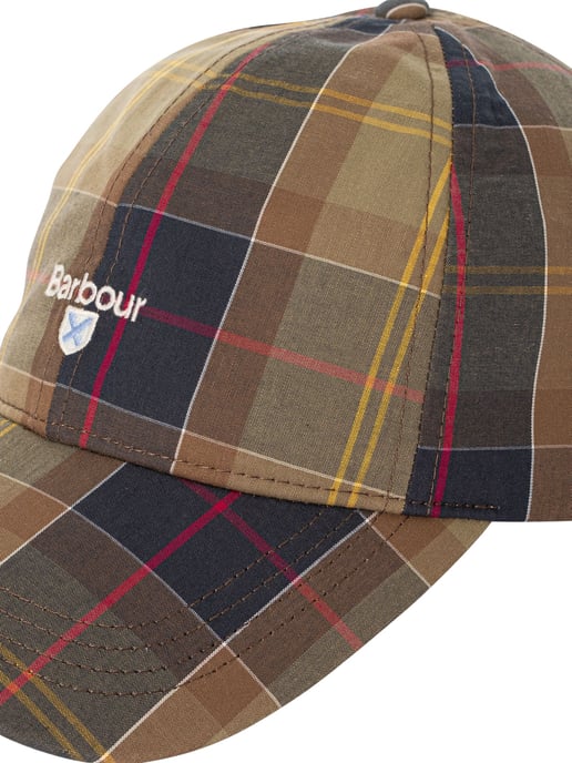 Barbour Tartan Sport-Honkbalpet, Groen - Image 6