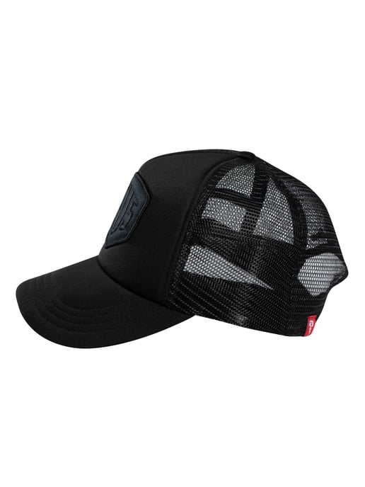 Deus Ex Machina Baylands Trucker Cap, Black - Image 2