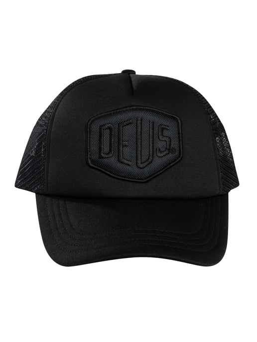 Deus Ex Machina Baylands Trucker Cap, Black - Image 5