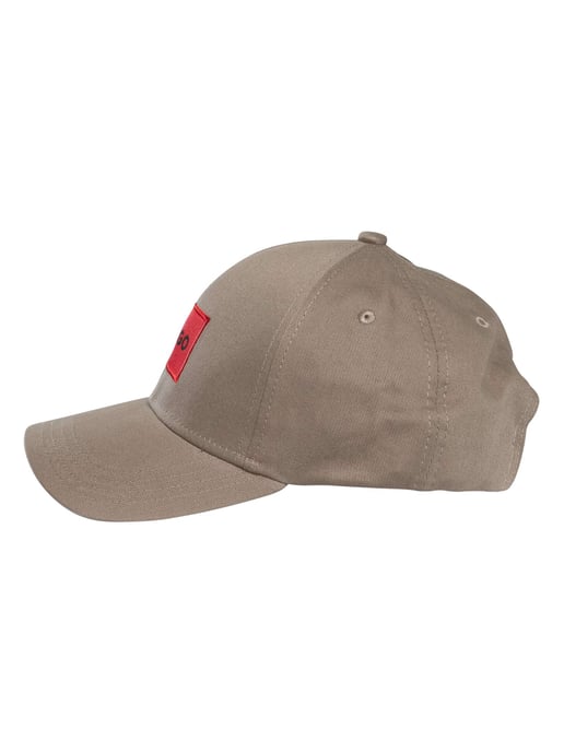 HUGO Box-Logo Baseballpet, Beige - Image 2
