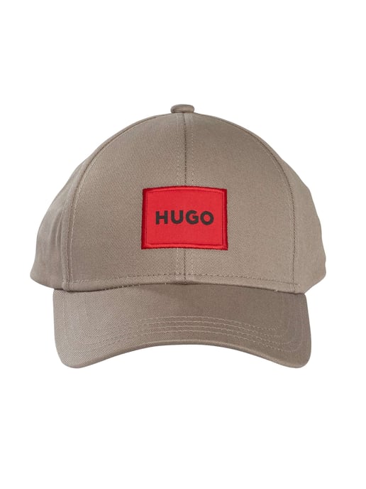 HUGO Box-Logo Baseballpet, Beige - Image 5