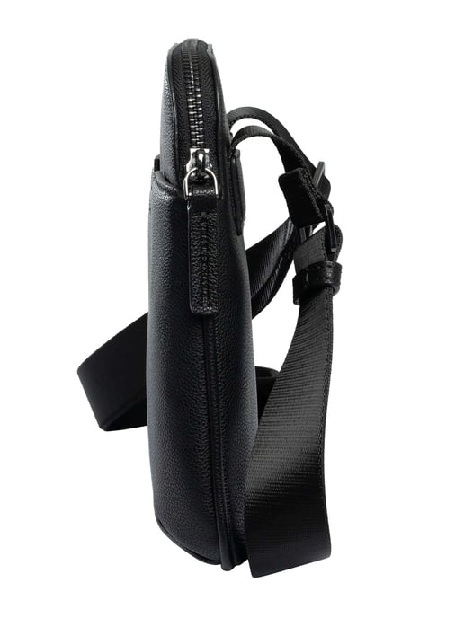 Armani Exchange Vierkante Crossbodytas Met Merklogo, Zwart - Image 3