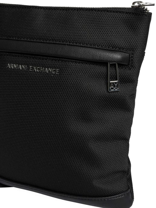 Armani Exchange Singapore Crossbody Bag, Black - Image 6