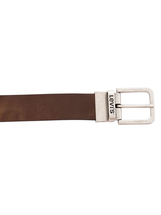 Levi's Reversible Metal Buckle Leather Belt, Brown - Image 5