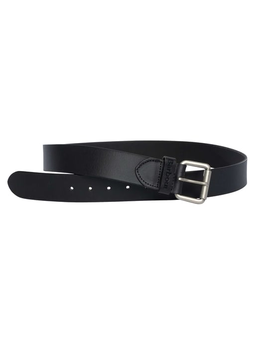 Barbour Allanton Leather Belt, Black - Image 3