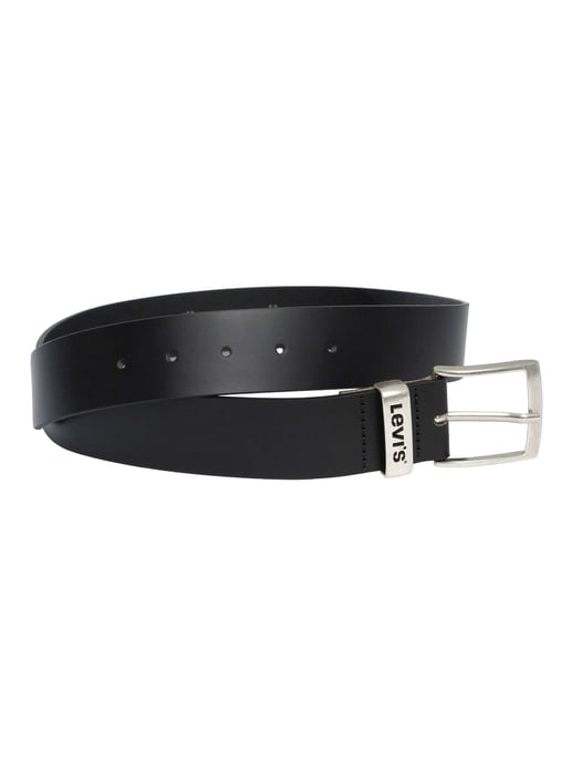 Levi's Legacy Group Leren Riem, Zwart - Image 3