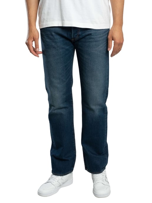 Levi's 501 Original Straight Jeans, Blauw - Image 1