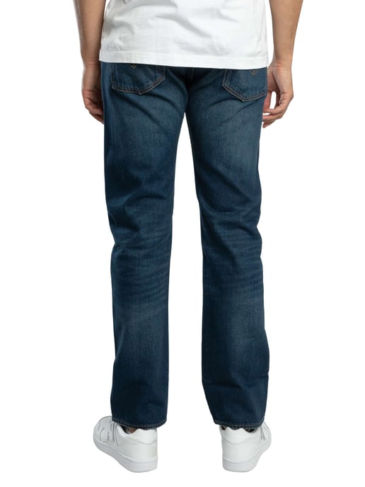 Levi's 501 Original Straight Jeans, Blauw - Image 3